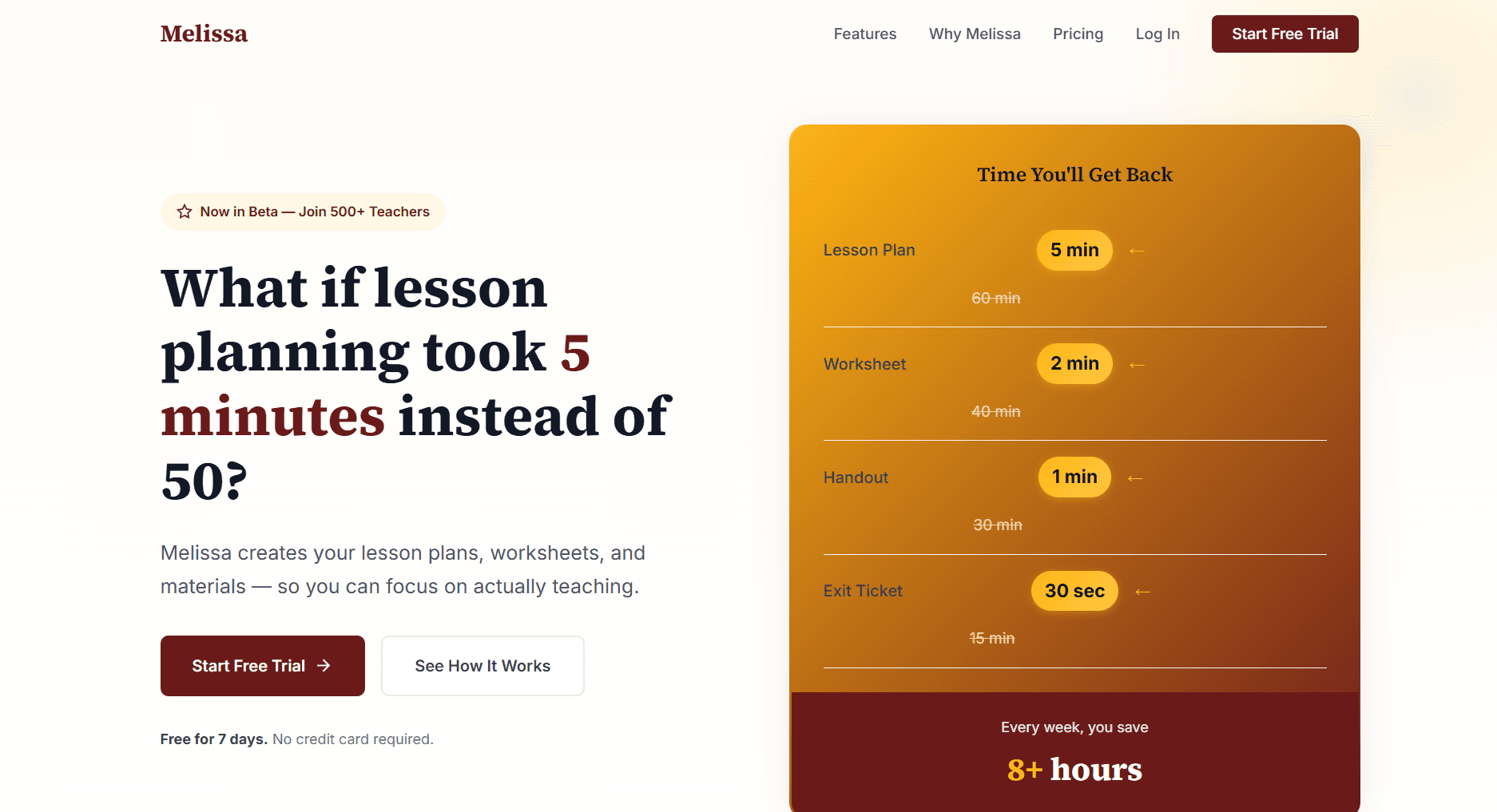 Melissa for Educators